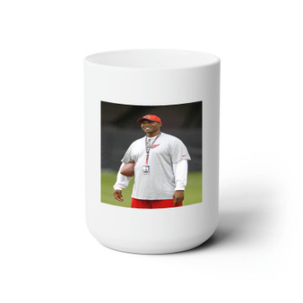 Todd Bowles White Ceramic Mug 15oz With BPA Free