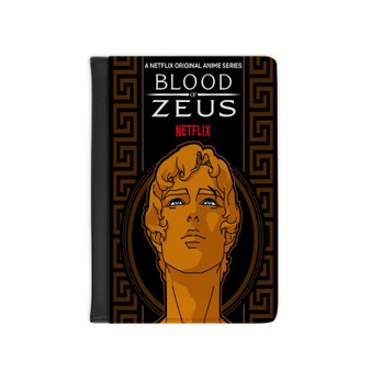 Blood of Zeus PU Faux Black Leather Passport Cover Wallet Holders Luggage Travel