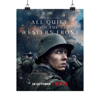 All Quiet on the Western Front Art Satin Silky Poster for Home Decor