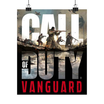 Call of Duty Vanguard Art Satin Silky Poster for Home Decor