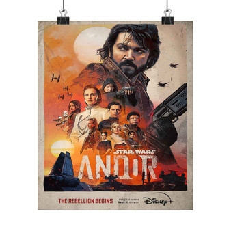 Star Wars Andor Art Satin Silky Poster for Home Decor