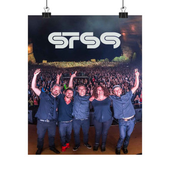 STS9 Concert Art Satin Silky Poster for Home Decor