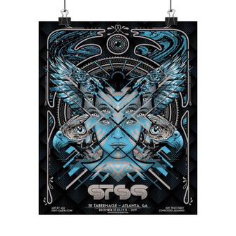 STS9 Tabernacle Atlanta Art Satin Silky Poster for Home Decor