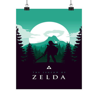 The Legend Of Zelda Art Art Satin Silky Poster for Home Decor