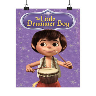 The Little Drummer Boy Art Satin Silky Poster for Home Decor