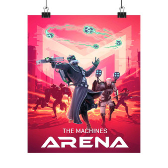 The Machines Arena Art Satin Silky Poster for Home Decor