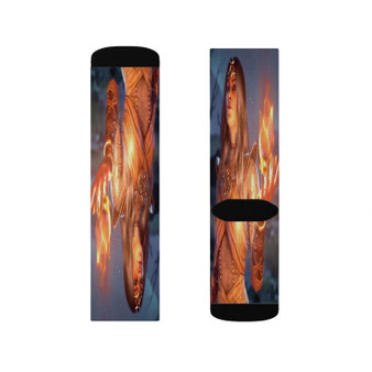 Sorceress Diablo IV Polyester Sublimation Socks White