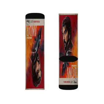 Star Wars Cassian Andor Polyester Sublimation Socks White