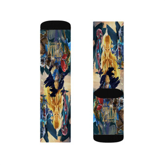 The Legend Of Zelda Breath Of The Wild Polyester Sublimation Socks White