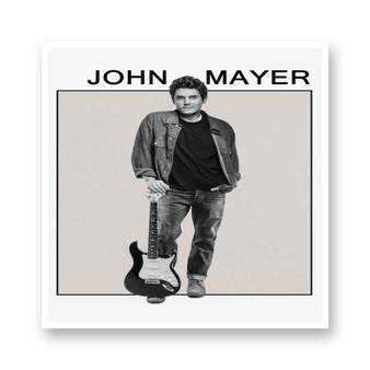 John Mayer White Transparent Vinyl Kiss-Cut Stickers