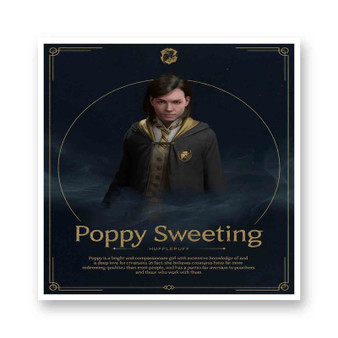 Poppy Sweeting Hogwarts Legacy White Transparent Vinyl Kiss-Cut Stickers