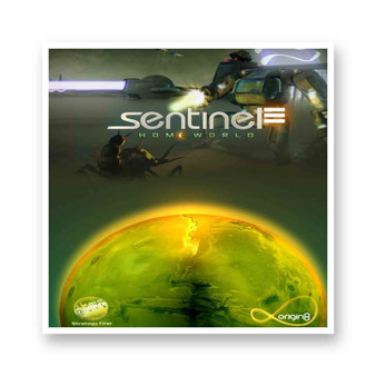 Sentinel 3 Homeworld White Transparent Vinyl Kiss-Cut Stickers