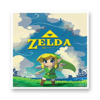 Zelda Child White Transparent Vinyl Kiss-Cut Stickers