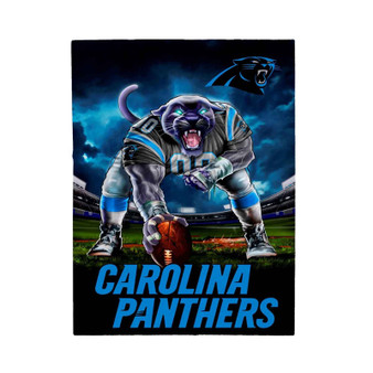 Carolina Panthers NFL 2022 Polyester Bedroom Velveteen Plush Blanket