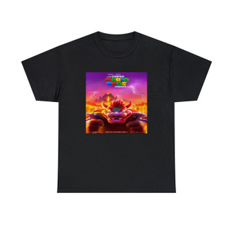 The Super Mario Bros Movie Bowser Classic Fit Unisex Heavy Cotton Tee T-Shirts