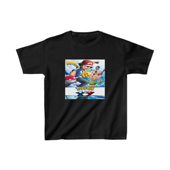 Pokemon XY The Series Kids T-Shirt Clothing Heavy Cotton Tee
