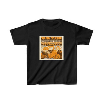 Zz Top Houston Kids T-Shirt Clothing Heavy Cotton Tee