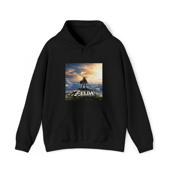 The Legend Of Zelda Breath Of The Wild Game Cotton Polyester Unisex Heavy Blend Hooded Sweatshirt