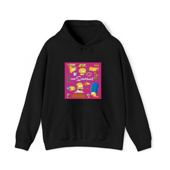 The Simpsons 2022 Cotton Polyester Unisex Heavy Blend Hooded Sweatshirt