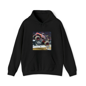 Vendetta Monster Truck Cotton Polyester Unisex Heavy Blend Hooded Sweatshirt