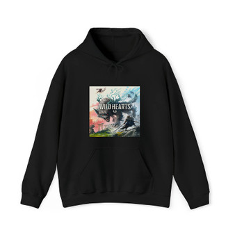 Wild Hearts Cotton Polyester Unisex Heavy Blend Hooded Sweatshirt