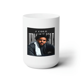 J Cole Hip Hop White Ceramic Mug 15oz With BPA Free