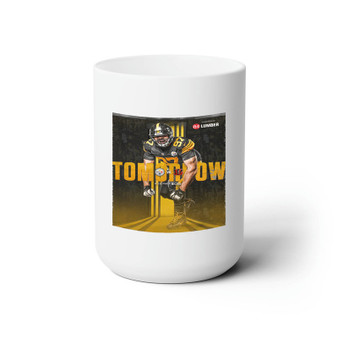 Pittsburgh Steelers NFL 2022 White Ceramic Mug 15oz With BPA Free