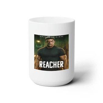 Reacher TV Series White Ceramic Mug 15oz With BPA Free