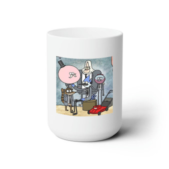 Regular Show 2022 White Ceramic Mug 15oz With BPA Free