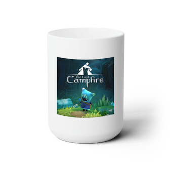 The Last Campfire White Ceramic Mug 15oz With BPA Free