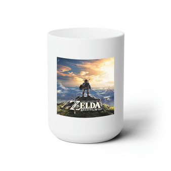 The Legend Of Zelda Breath Of The Wild Game White Ceramic Mug 15oz With BPA Free