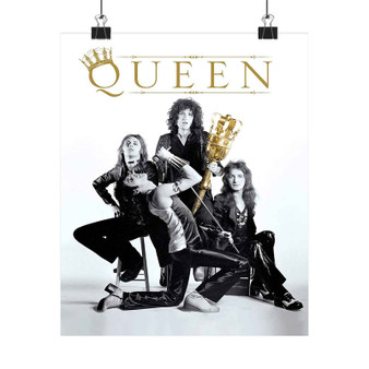 Queen Poster Art Satin Silky Poster for Home Decor