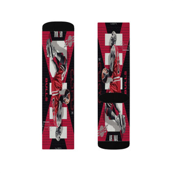 Michael Jordan 23 Polyester Sublimation Socks White