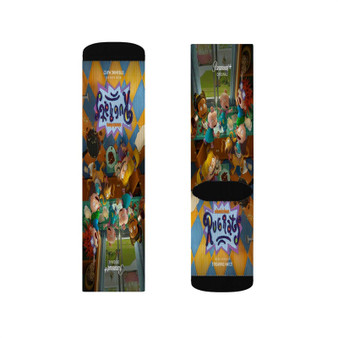 Rugrats Tv Series Polyester Sublimation Socks White