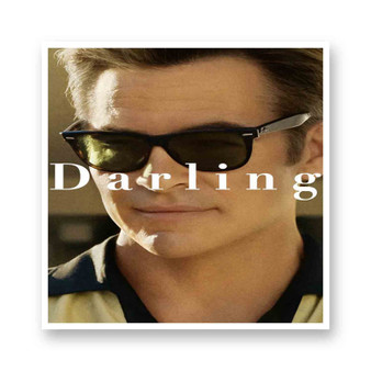 Chris Pine Dont Worry Darling White Transparent Vinyl Kiss-Cut Stickers