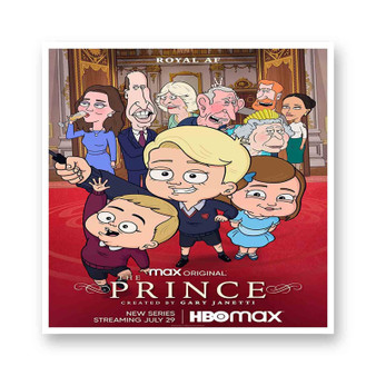 The Prince TV Series White Transparent Vinyl Kiss-Cut Stickers
