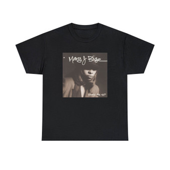 Mary J Blige Whats The 411 Classic Fit Unisex Heavy Cotton Tee T-Shirts