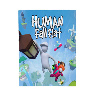 Human Fall Flat Polyester Bedroom Velveteen Plush Blanket