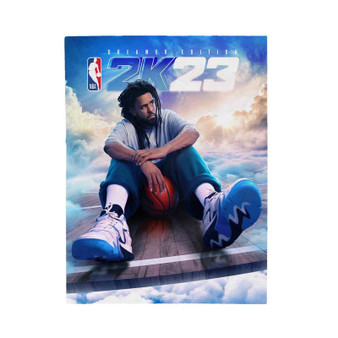 J Cole NBA 2k23 Polyester Bedroom Velveteen Plush Blanket