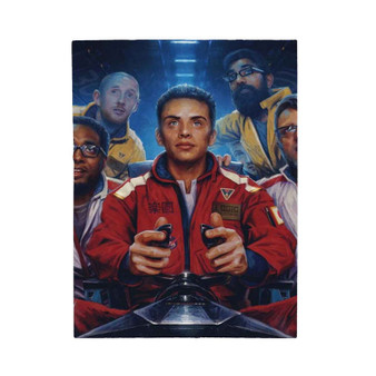 Logic Poster Polyester Bedroom Velveteen Plush Blanket