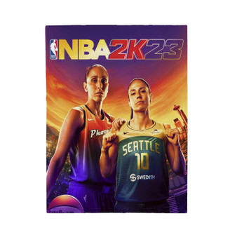 NBA 2 K23 WNBA Edition Polyester Bedroom Velveteen Plush Blanket