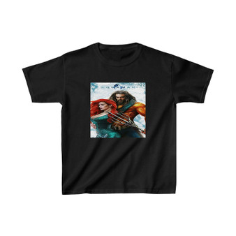 Aquaman 2 Kids T-Shirt Unisex Clothing Heavy Cotton Tee
