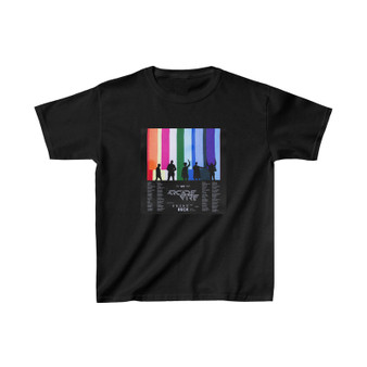 Arcade Fire Tour 2022 Kids T-Shirt Unisex Clothing Heavy Cotton Tee