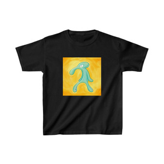 High Res Bold and Brash Squidward Kids T-Shirt Unisex Clothing Heavy Cotton Tee