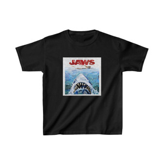 Jaws Movie Poster Kids T-Shirt Unisex Clothing Heavy Cotton Tee