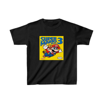 Super Mario Bros 3 Nintendo Kids T-Shirt Unisex Clothing Heavy Cotton Tee