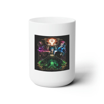 Arcane White Ceramic Mug 15oz Sublimation With BPA Free