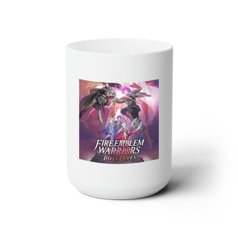 Fire Emblem Warriors Three Hopes White Ceramic Mug 15oz Sublimation With BPA Free