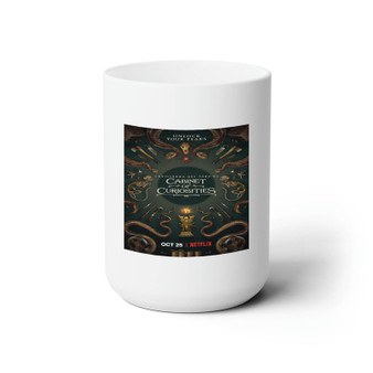 Guillermo del Toro s Cabinet of Curiosities White Ceramic Mug 15oz Sublimation With BPA Free