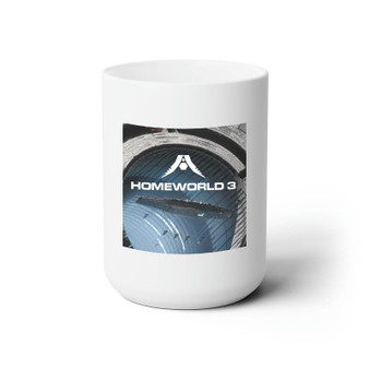 Homeworld 3 White Ceramic Mug 15oz Sublimation With BPA Free